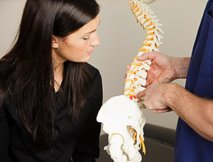 Explaining the role of the spine in chiropractic treatment